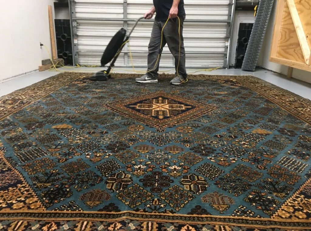 Area Rug Cleaning Services - OMA Professional Cleaning Technicians - Image